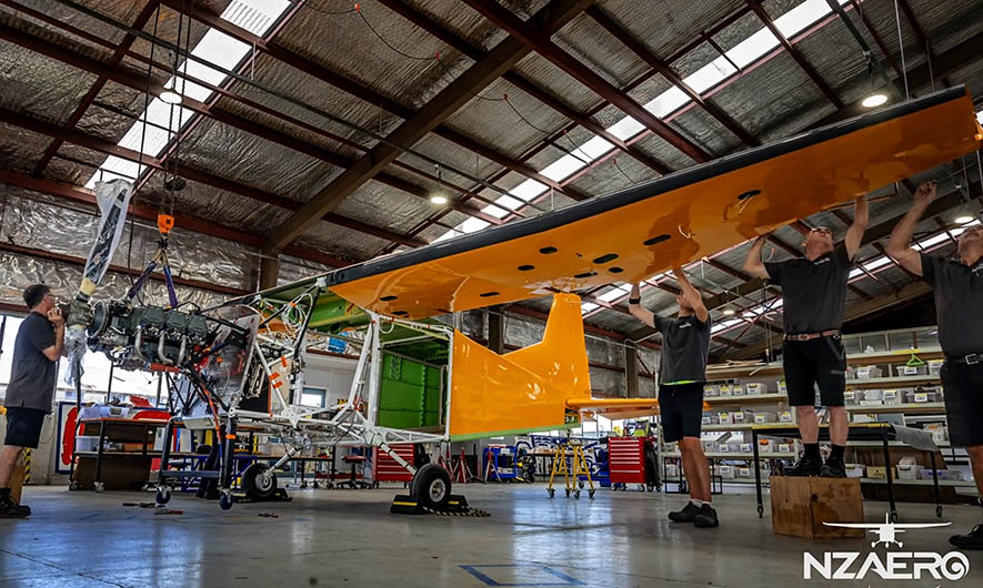 Aircraft Assembly Timelapse